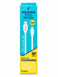 Copy of DOLPHIN D-02 Fast Charging Data Cable for iPhone - 100cm / 2.4A MAX - Mini Cable
