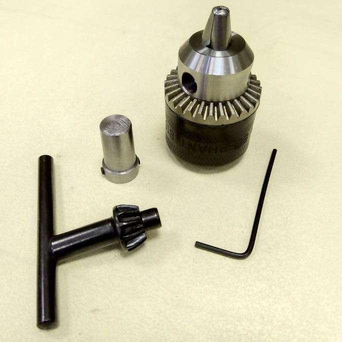 Highly Versatile Multipurpose Drill Chuck with Coupling for DIY Projects, Precision Drilling, and Easy Tool Compatibility