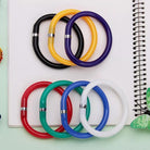 01Pc Bracelet Ballpoint Pen Novelty Flexible Writing Ball GEL Stationery School Office Supplies Random Color Student Kids
