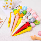 1 Peice Novelty Cartoon Stress Relieve Squishy Gel Pen Signature Squeeze Foam Pen Cute School Office Supplies Gift Stationery