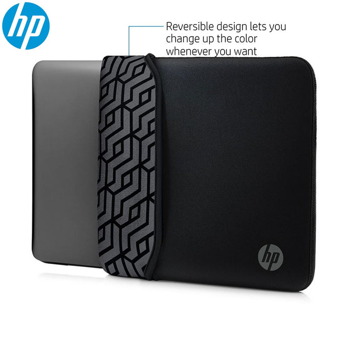HP Chroma Geo Rev Neoprene Reversible 14 Laptop Sleeve Pouch Bag 2TX16AA
