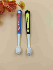 Cute Unicorn / Aventures Shape Soft Bristles Toothbrush with Travel Case for Kids