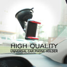 High-Quality Universal 360° Rotation Car Phone Mount Holder with Super Suction