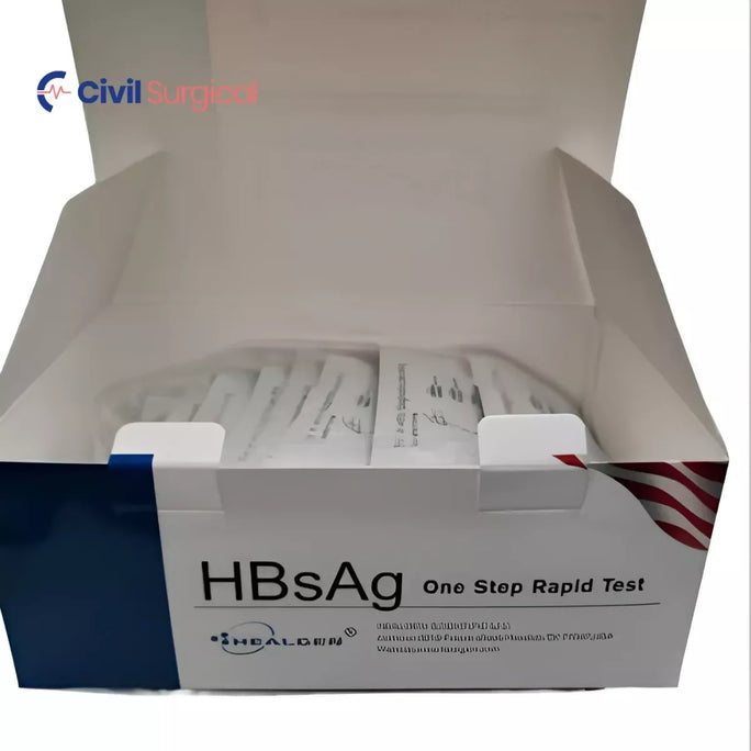 Healgen HBsAg One Step Rapid Test Kit – Hepatitis B Surface Antigen Screening Diagnostic Strips