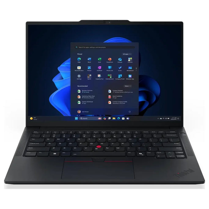Lenovo ThinkPad E14 Gen 7 21U2003YGQ Business Laptop, Intel Core Ultra 5 226V, 16GB LPDDR5X RAM, 512GB SSD, Intel Arc 130V Graphics, 14" WUXGA IPS Display