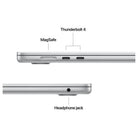 Apple MacBook Air 15 MDV94, Apple M5 10-Core Chip, 16GB Unified RAM, 512GB SSD, 15.3" Liquid Retina Display, Silver