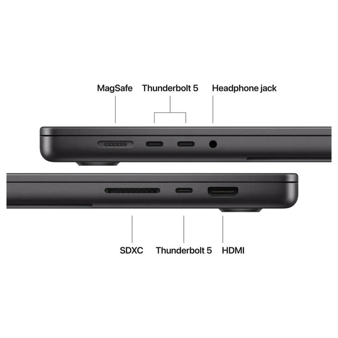 Apple MacBook Pro 16 MGED4, Apple M5 Max 18-Core Chip, 36GB Unified RAM, 2TB SSD, Liquid Retina XDR Display, Space Black
