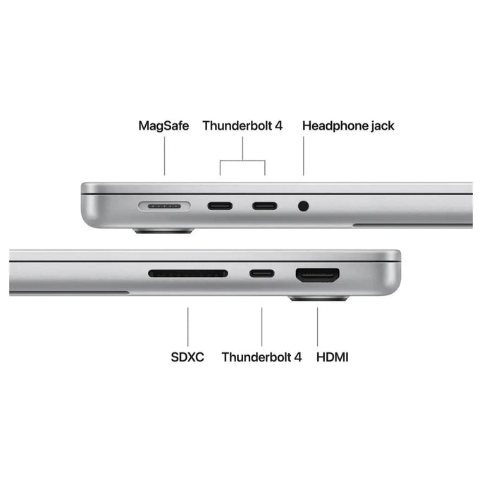 Apple MacBook Pro 14 MDE64, Apple M5 10-Core Chip, 24GB Unified RAM, 1TB SSD, Liquid Retina XDR Display, Silver