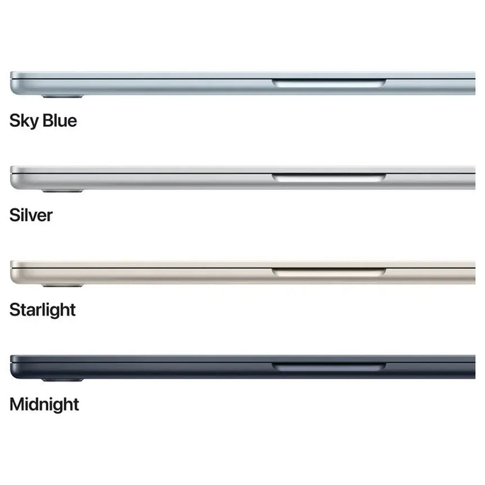 Apple MacBook Air 13 MDH84, Apple M5 10-Core Chip, 16GB Unified RAM, 1TB SSD, 13.6" Liquid Retina Display, 10-Core GPU, Silver