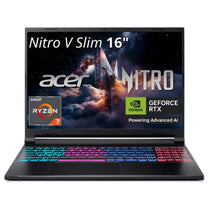 Acer Nitro V16S AI Slim ANV16S-41-R3Q0 Gaming Laptop, AMD Ryzen 7 260, 16GB DDR5 RAM, 512GB SSD, RTX 5070 8GB, 16