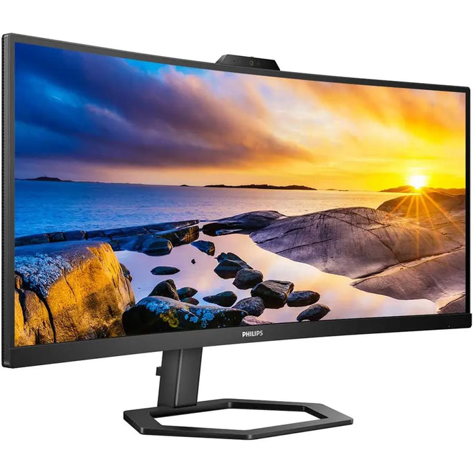 Philips 34E1C5600HE 34" WQHD 100Hz Curved VA Monitor with Webcam