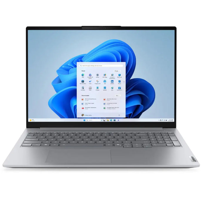 Lenovo ThinkBook 16 G8 IAL 21SK0027GQ Business Laptop, Intel Core Ultra 5 225U, 16GB DDR5 RAM, 512GB SSD, 16" WUXGA IPS Display