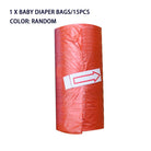 High Quality Diaper Dispencer and Rolls Disopsable Portable Baby Diapers Bag Box Platics Bags Pet Waste Bag Box Kit Portable Baby Diapers Platics Bags Rubbish Bags Garbage Bag Removable Box Nappy Bag with Rope/hooks