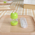 Cute Bear Lens Container + Tweezers & Suction Stick Set Contact Lens Case Accessories DIY Contact Lens Storage Box Portable Travel Contact Lens Case