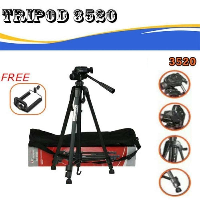 tripod 3520 / tripod camera / camcorder original / cheap tripod WT- 3520