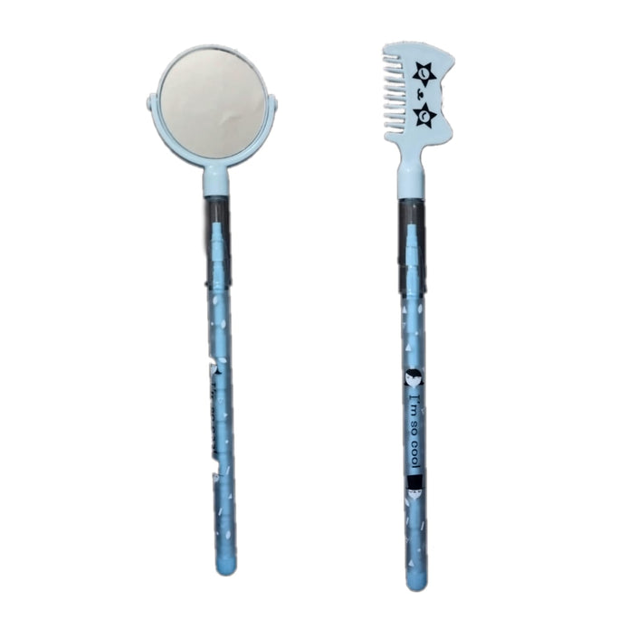 2Pc / Set of Mirror and Comb Style Sikka Pencils