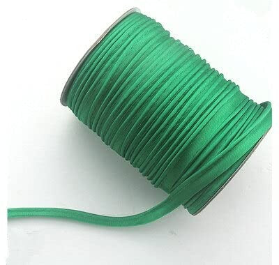 1 Roll (50 Yards) 5/8'' 15mm Single Fold Bias Tape - Best Quality Satin Ribbon for Tailoring, Costumes, Robes, Cosplay & DIY Sewing