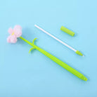 01pc Cute Silicone Sun Flower Gel Pen Stationery Office School Supplies Sweet Lovely Random Color