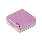 Contact Lens Case High Quality Travel Kit Square Travel Portable Solid Color Lens Cover Container Beauty Pupil Storage Soaking Box Eyewear Accessories