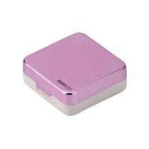 Contact Lens Case High Quality Travel Kit Square Travel Portable Solid Color Lens Cover Container Beauty Pupil Storage Soaking Box Eyewear Accessories