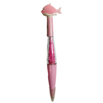 01 PC Fish Glitter Gel Pen Horse Shape LED Light for Kids and office Cute Pen For Girls Gift School Office Supplies-Public Mall