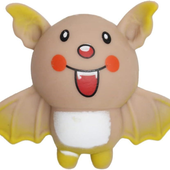 01pc Practical Squeeze Toy Novel Sensory Toy Soft Entertainment Bat Shape Sensory Toy