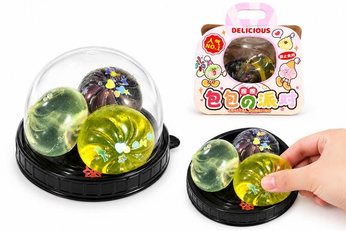 Squishy,Momos Squishy Toys,Cute Kawaii Squishies,Sticky Squeeze Ball,Jelly Kitty Funny Fidget Toys Novelty Things Suitable for Adults Kids