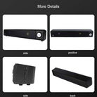 Kisonli LED-909 Wireless Speaker - Bluetooth Speaker + FM Radio + Lighting -
