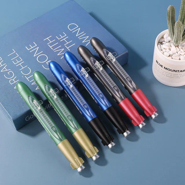 01 Pc Creative Simulation Submarine Gel Pen 0.5mm Black Ink Spaceship Neutral Pens Children's Fun Toy Smooth Writing School Stationery