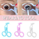 Contact Lens Eyelid Stretcher Spread Out Eyelids For Beginners Scissor Shaped Contact Lens Wearing Auxiliary Tools | Contact Lens Accessories Case