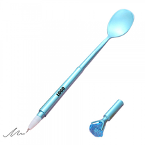 1 PC Stationery Diamonds Cute Lovely Candy Spoon / Fork Gel Pen Office Creative Gift Sweet Pretty Funny Pens