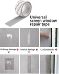 Mesh Roll Tape Window Screen Repair Patch Keep Mosquitoes Out With Our Anti insect Self-adhesive Mesh Patch Tape 2 Meter