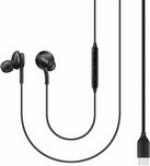Samsung AKG Type-C Earphones | Wired In-Ear Stereo Headphones with Mic Volume