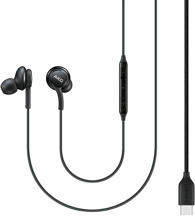 Samsung AKG Type-C Earphones | Wired In-Ear Stereo Headphones with Mic Volume