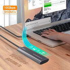 Type-C Portable External Drive Case for M.2 NVMe NGFF SSD | USB 3.1 Enclosure
