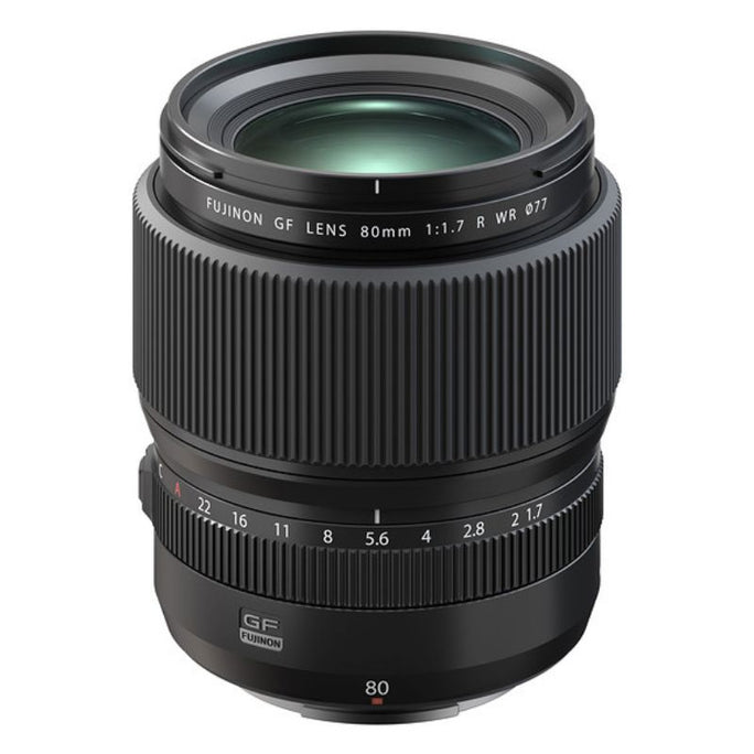 Fujifilm Fujinon GF 80mm f/1.7 R WR Portrait Prime Lens