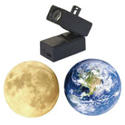 2in1 Rechargeable LED Portable Earth Moon Lamp Projector Night Light Set for Bedroom Living Room Wall