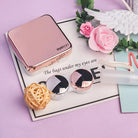 Contact Lens Case Travel Kit Square Travel Portable Solid Color Lens Cover Container Beauty Pupil Storage Soaking Box Eyewear Accessories