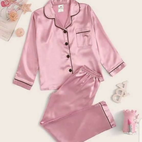 Viscose Silk women Nightwear Trouser Shirt