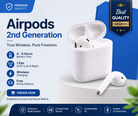 2nd Gen TWS Wireless Earbuds | Bluetooth 5.3 | Touch Control | LED Battery