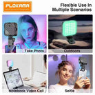 Plokama U80 Pro Portable RGB LED Light – Mini Photography Lamp Video Light for