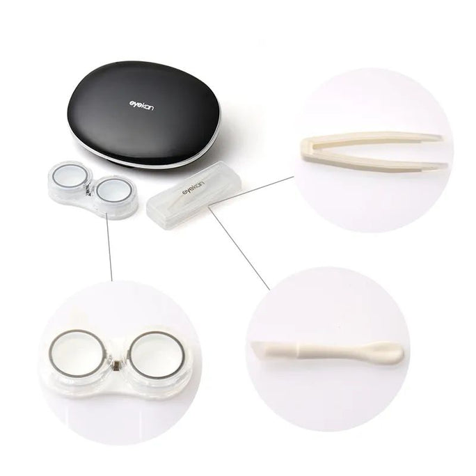 Contact Lens Case Travel Kit Travel Portable Solid Color Lens Cover Container Beauty Pupil Storage Soaking Box Eyewear Accessories