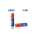 PKCELL AA2 LR6 & AAA2 LR03 1.5V Ultra Alkaline Battery 1 Pack, 2 Cell, for