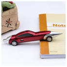 1PCS Funny Novelty Racing Car Design Ball Pens Portable Creative Ballpoint Pen Quality for Child Kids Toy Office School Supplies