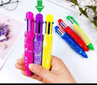 01 Pc Sequence 6 ink in1 Gel Pen Cute pen, cute stationary, pen for kids, best gift for girls, best gift for kids (Sequence Multi Ink Pen