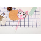 1 Pc Cute Cat Fan Ball Pen Creative Cartoon Student Ballpoint Pen Prizes for Kids School Office Suppiles Stationery