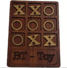 Tic Tac Toe (New and Improved Design)/Noughts and Crosses Wooden Tabletop Game Family Game for Kids and Adults Brain Teaser Puzzle Size 13cm * 10cm