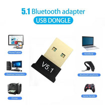 USB Bluetooth 5.0 5.1 Adapter Dongle Wireless Transmitter Receiver for Windows