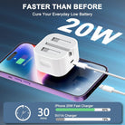 20W PD USB C Fast Charger | USB C to Lightning Charging Cable | Fast Charging