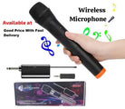 LT-125 2x Universal Wireless Microphone Professional Handheld Mic System +